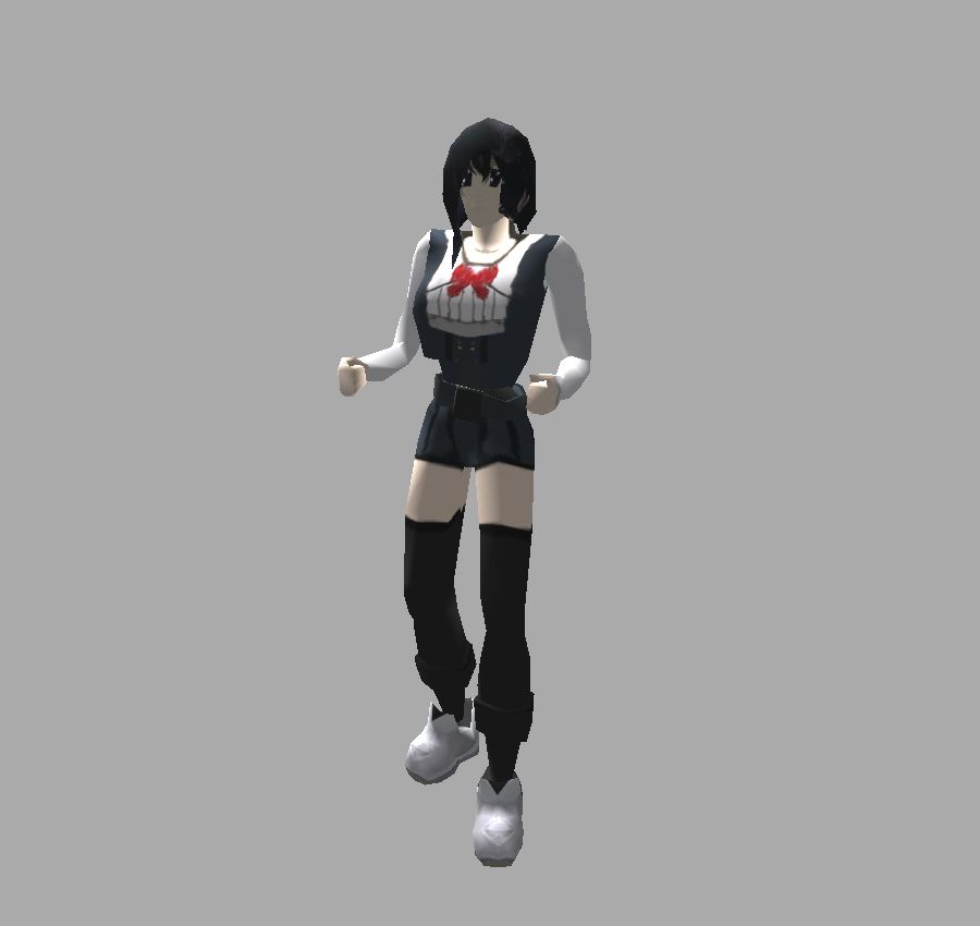 Sekai из аниме School Days screenshot 1
