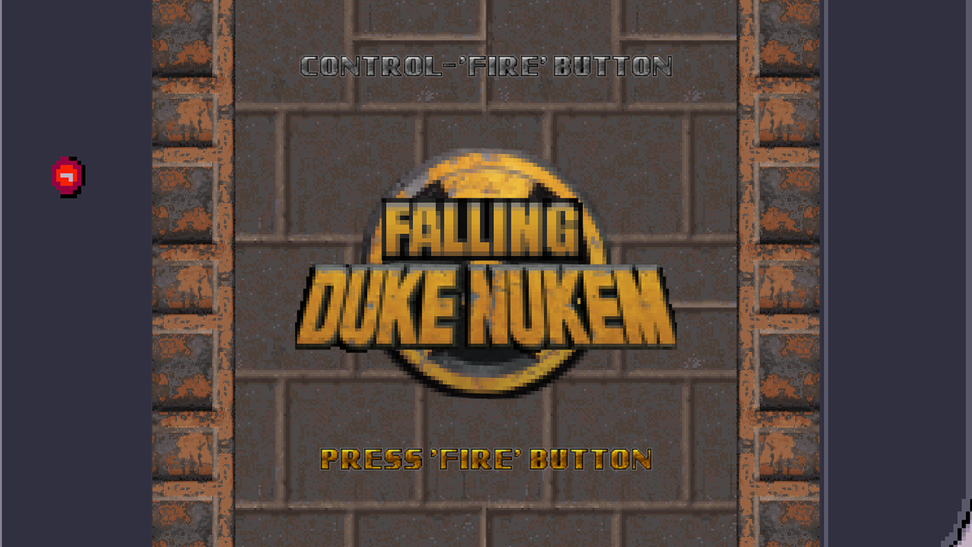 Falling Duke Nukem screenshot 1
