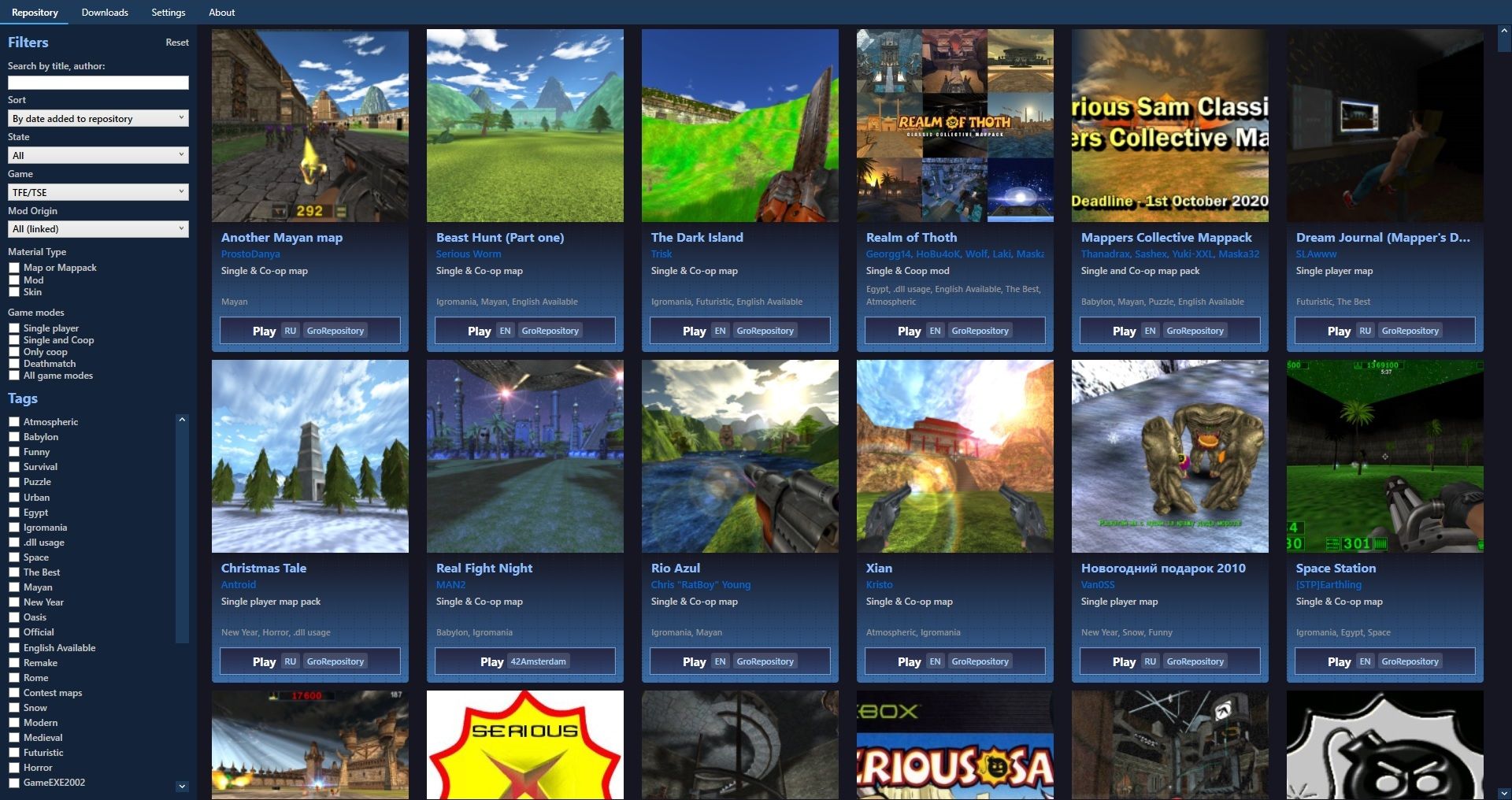 Grorep Desktop screenshot 1