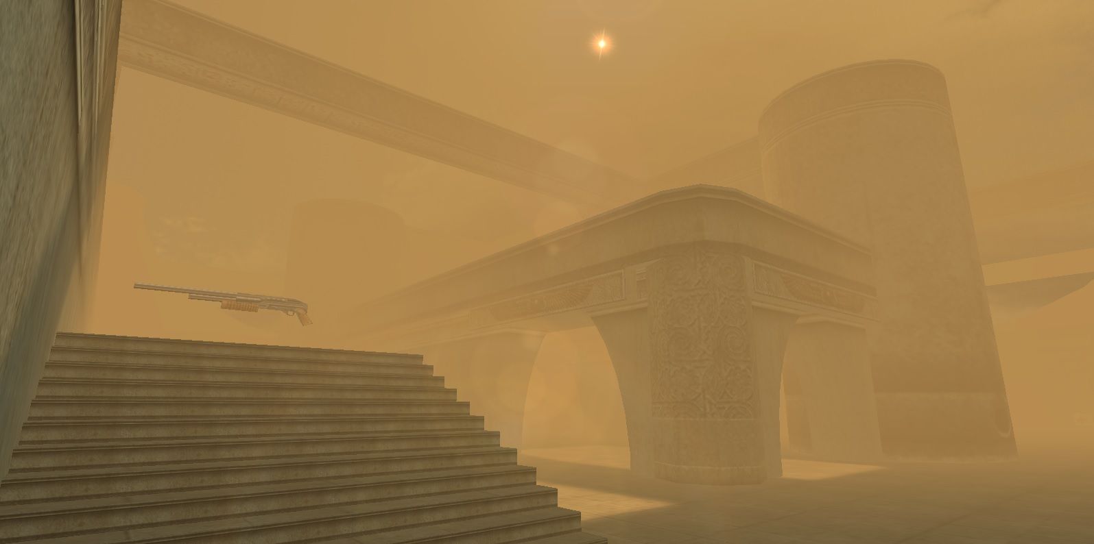 Dusted Courtyard screenshot 1
