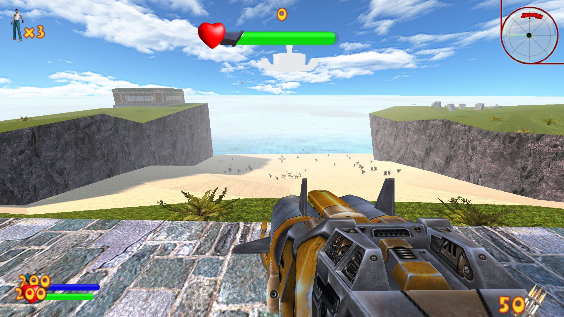 Serious Sam XBOX screenshot 1