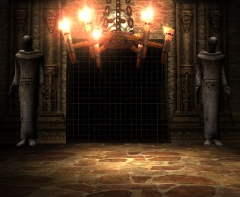 Проклятый старый замок.