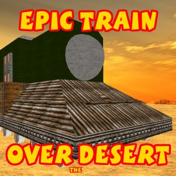ЭПИЧЕСКИЙ ПОЕЗД СВЕРХУ ПУСТЫНИ
