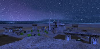 Desert Temple Darkness
